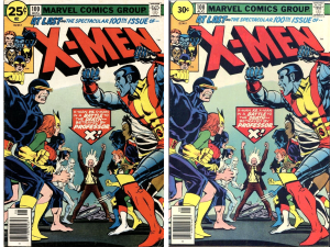 X-Men #100 30 Cent Price Variant