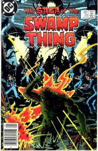 Saga of the Swamp Thing #20, Type 1A 95 Cent Cover Price Variant