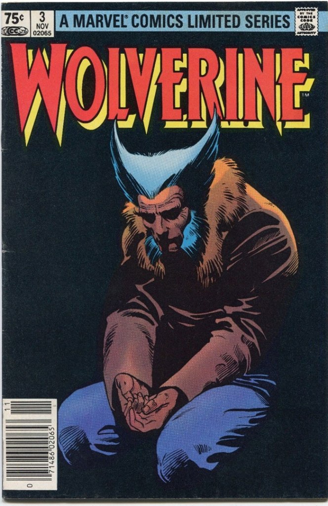 Wolverine Limited Series #3, Type 1A 75 Cent Cover Price Variant