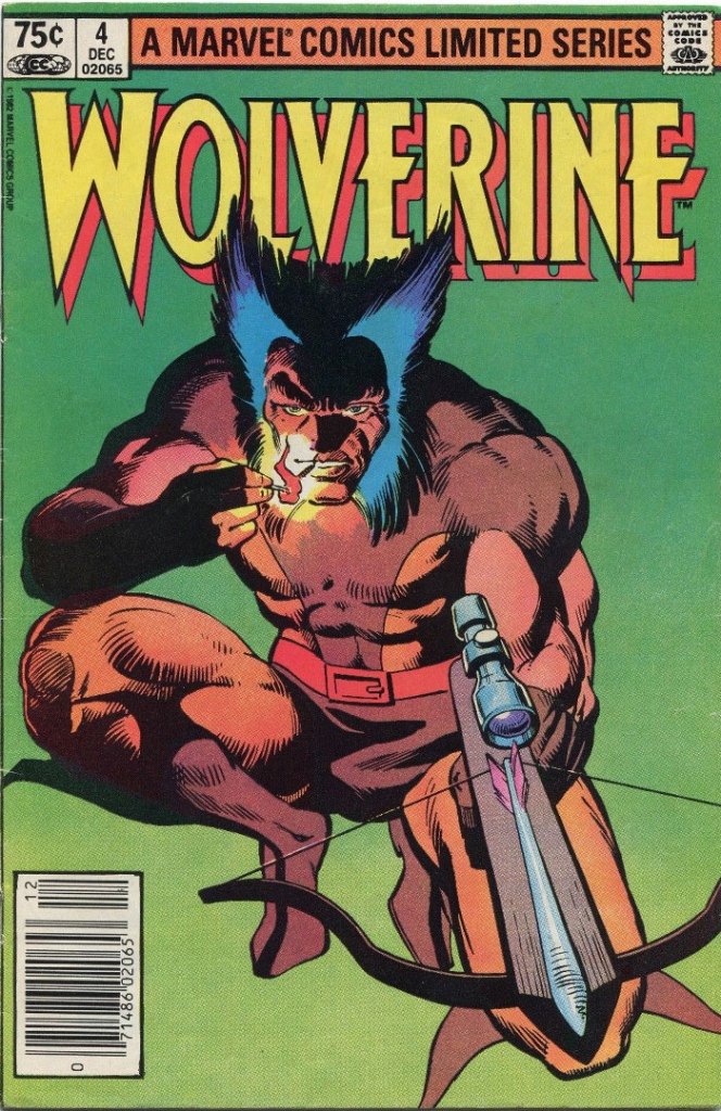 Wolverine Limited Series #4, Type 1A 75 Cent Cover Price Variant