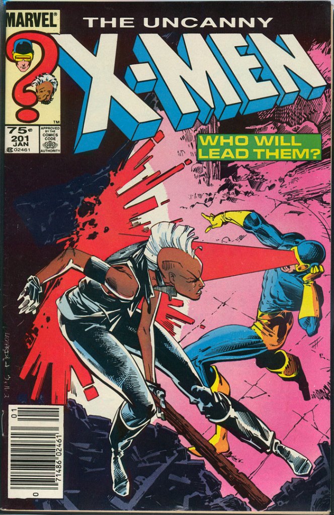 Uncanny X-Men #201, Type 1A 75 Cent Cover Price Variant