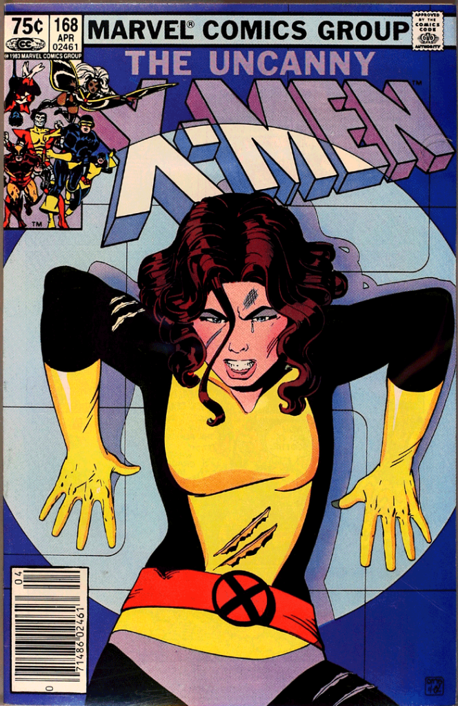X-Men #168, Type 1A 75¢ Cover Price Variant; Canadian Newsstand