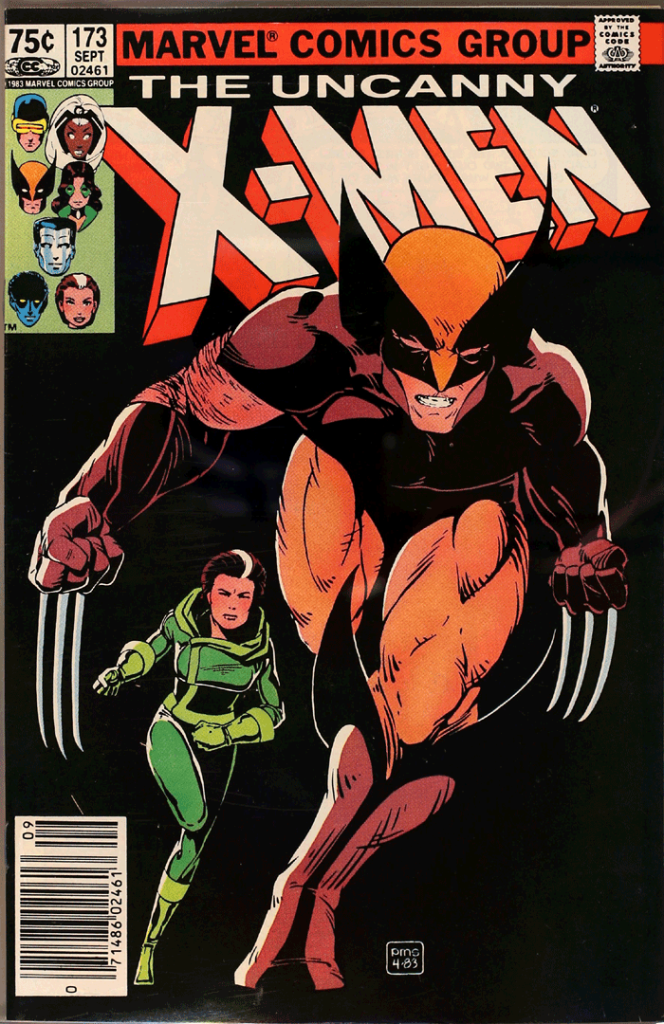 X-Men #173, Type 1A 75¢ Cover Price Variant; Canadian Newsstand