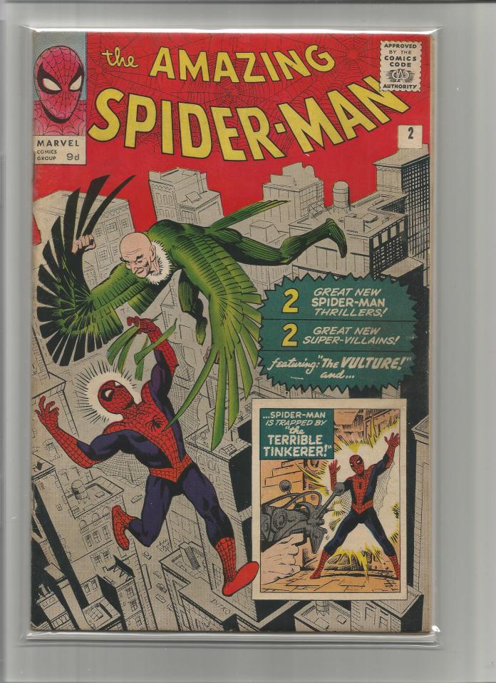 Amazing Spider-Man #2, 9d Pence Price Variant