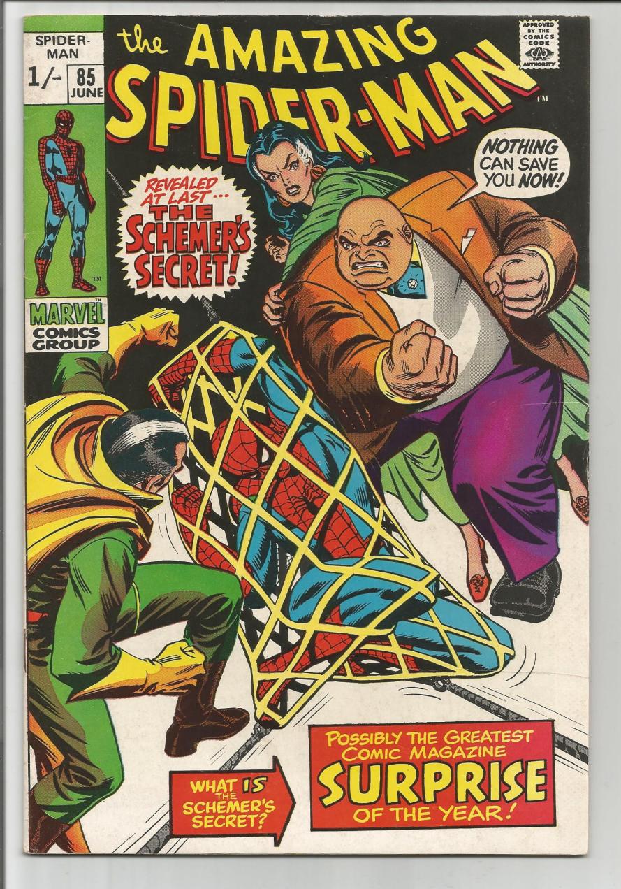 Amazing Spider-Man #85, 1/- Pence Price Variant