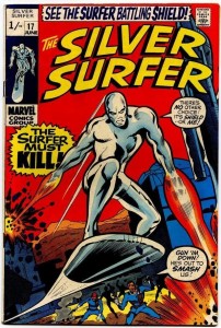 Silver Surfer #17 Pence Price Variant