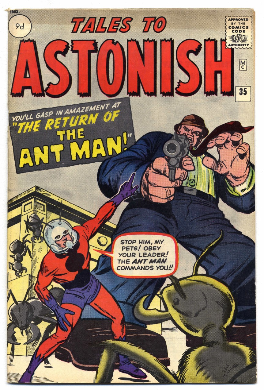 Tales to Astonish #35, 9d Pence Price Variant