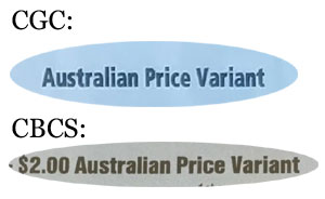 CGC and CBCS now both label APVs as price variants