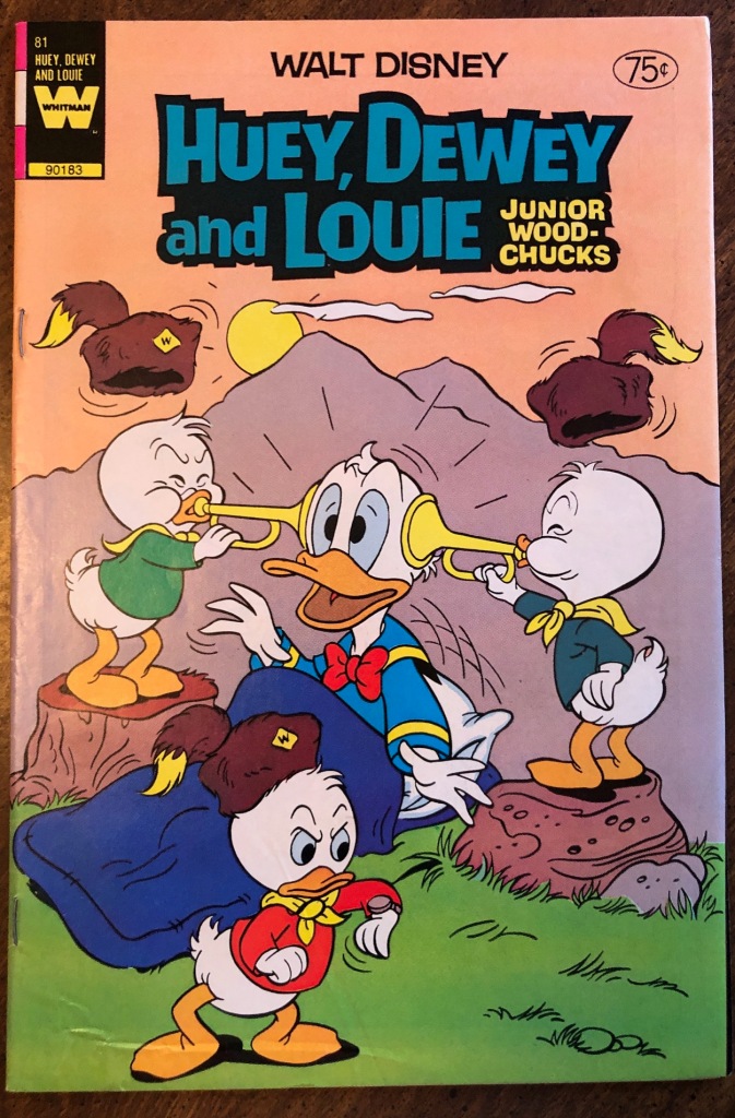 Huey Dewey And Louie 81 Cpv Rare Comics