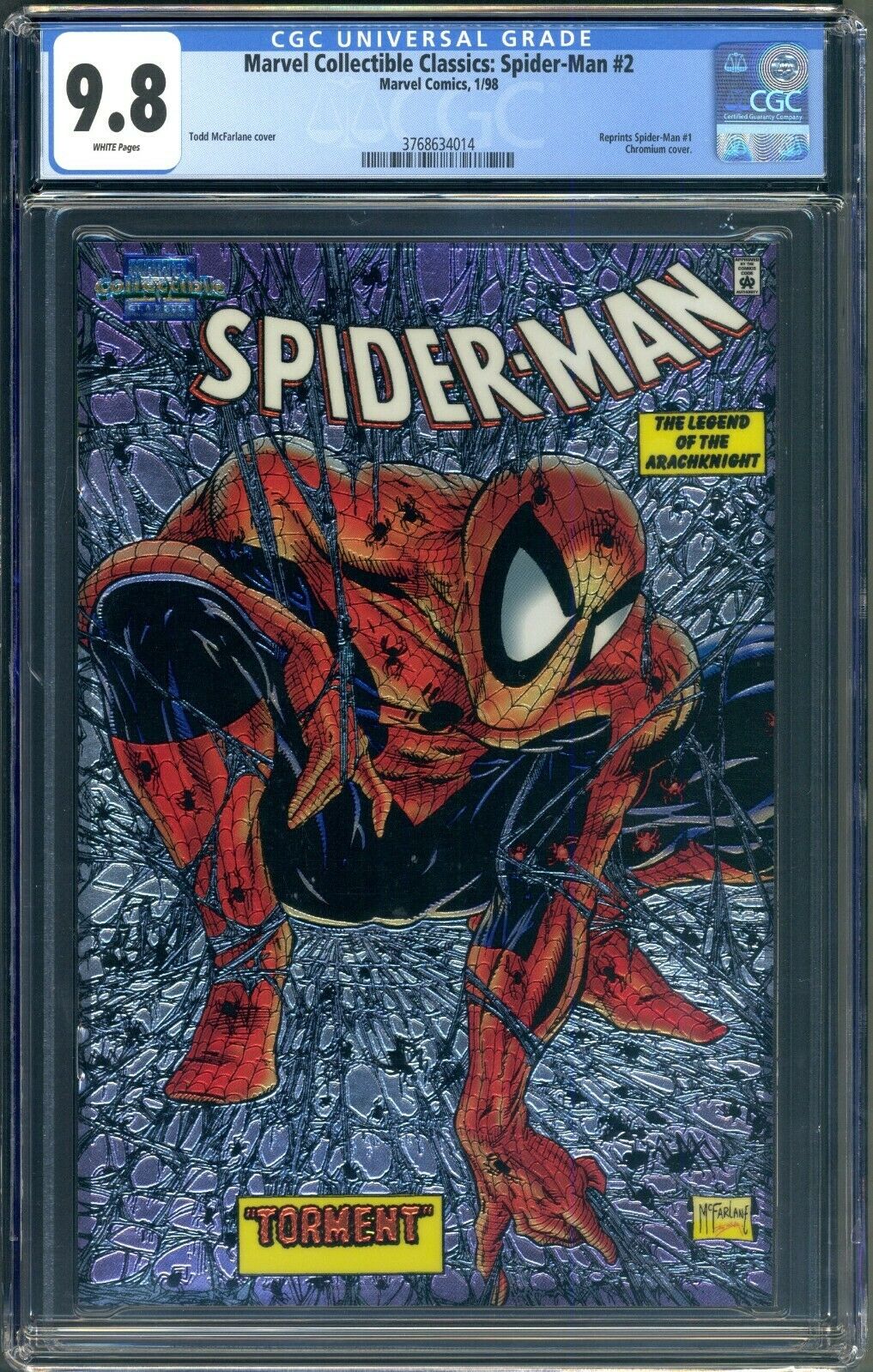 Amazing Spider-Man #440 CGC NM/M 9.8 White Pages 